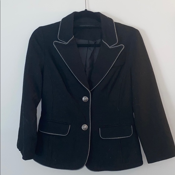 Sashimi Jackets & Blazers - Fitted Black Women Blazer Jacket